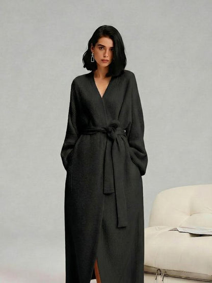 Women's Double-Sided Fleece Robe