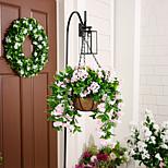 Faux Crepe Myrtle Hanging Baskets - Set of 2